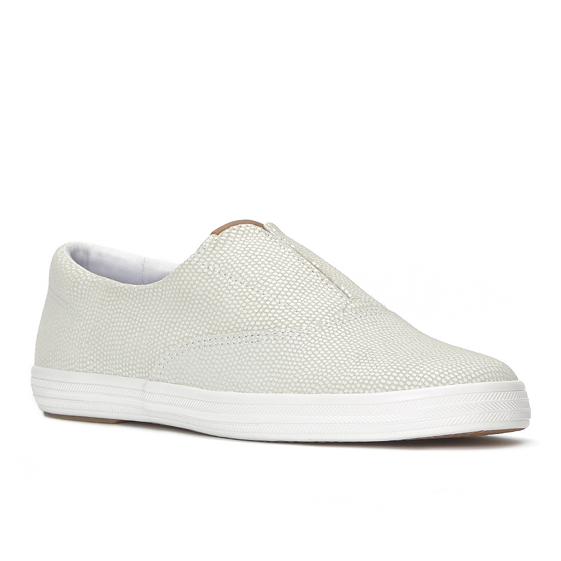 Keds Champion Round Toe Slip Dalmata Sneaker Leather Cream (WH69019-RNCVO8110)