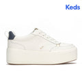 Keds Skyler II Leather Snow White/Blueberry/Light Gold (WH69025-SKYII6112)