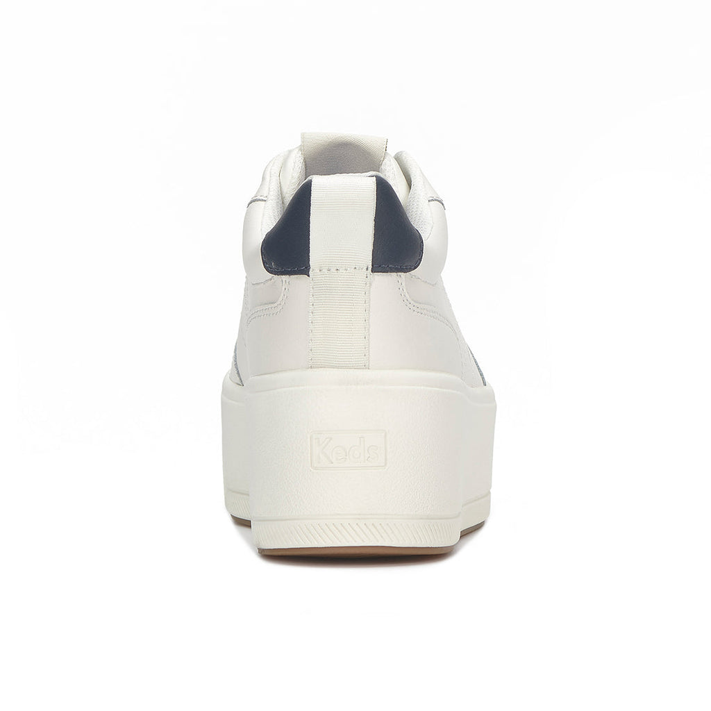 Keds Skyler II Leather Snow White/Blueberry/Light Gold (WH69025-SKYII6112)
