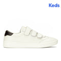 Women's Ace II V Leather Egret/Black Sneaker (ACEIIV6280-WH69082)