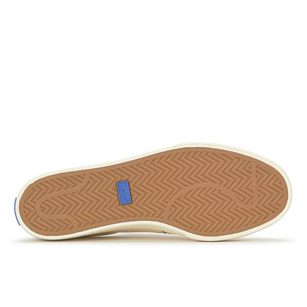 Women's Jump Kick Duo Leather Parchment/Gold Sneaker (JKDUO7A101-WH69174)