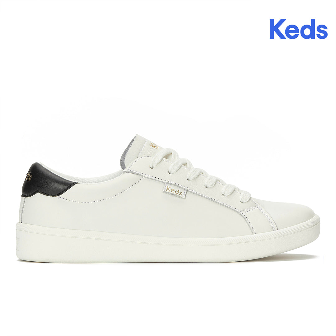 Women's Ace II Leather White/Black Sneaker (ACEII6111-WH69289)