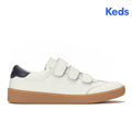 Women's Ace II V Leather Translucent Midsole White/Navy Sneaker (ACEIIV7A111-WH69296)