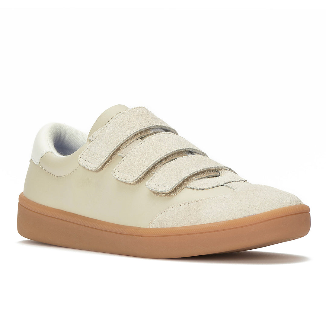 Women's Ace II V Leather/Suede Translucent Midsole Oatmeal/Snow White Sneaker (ACEIIV7281-WH69297)
