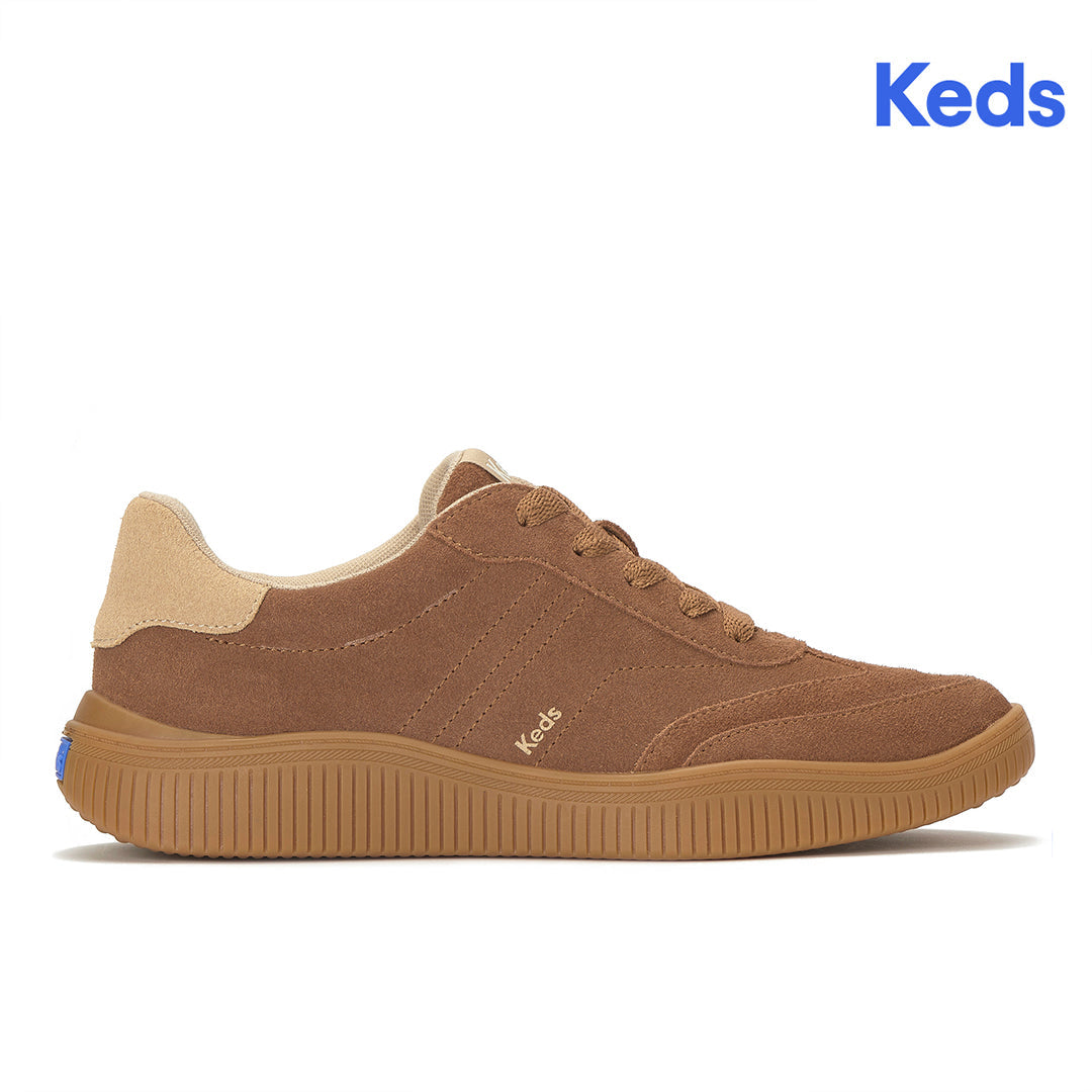 Women's Contest Suede Tan/Cuban Sand Sneaker (CNTST7C242-WH69309)