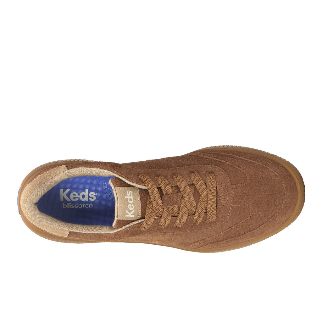 Women's Contest Suede Tan/Cuban Sand Sneaker (CNTST7C242-WH69309)