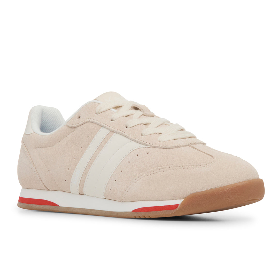Women's Revival Suede/Leather Parchment/Egret Sneaker (RVIVL5102-WH69329)