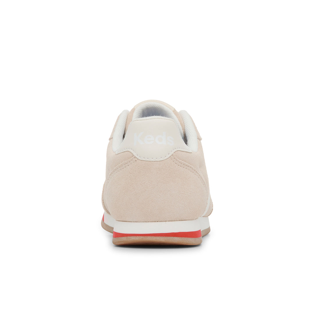 Women's Revival Suede/Leather Parchment/Egret Sneaker (RVIVL5102-WH69329)