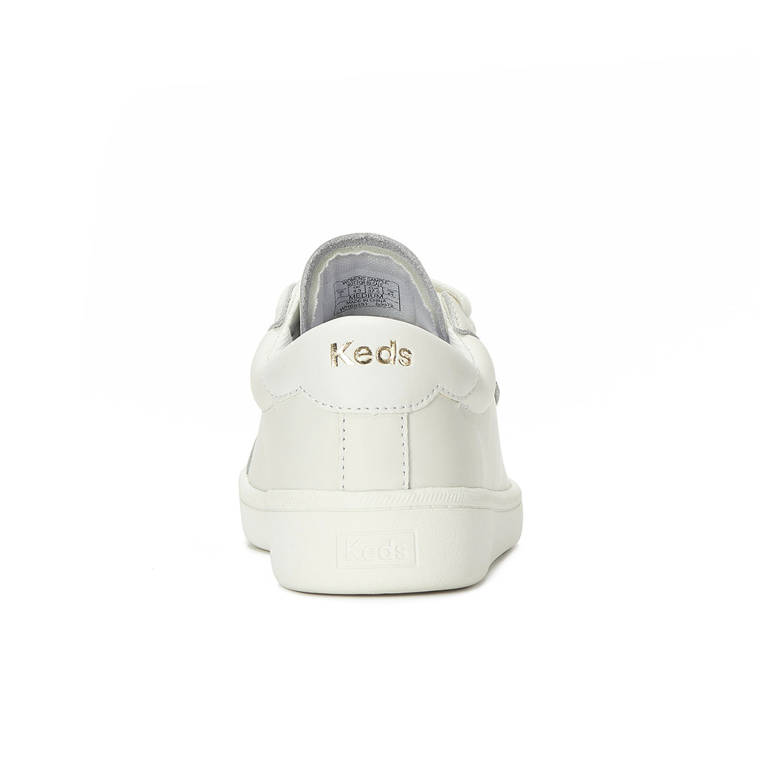 Women's Ace II Leather White Sneaker (ACEII6100-WH69391)