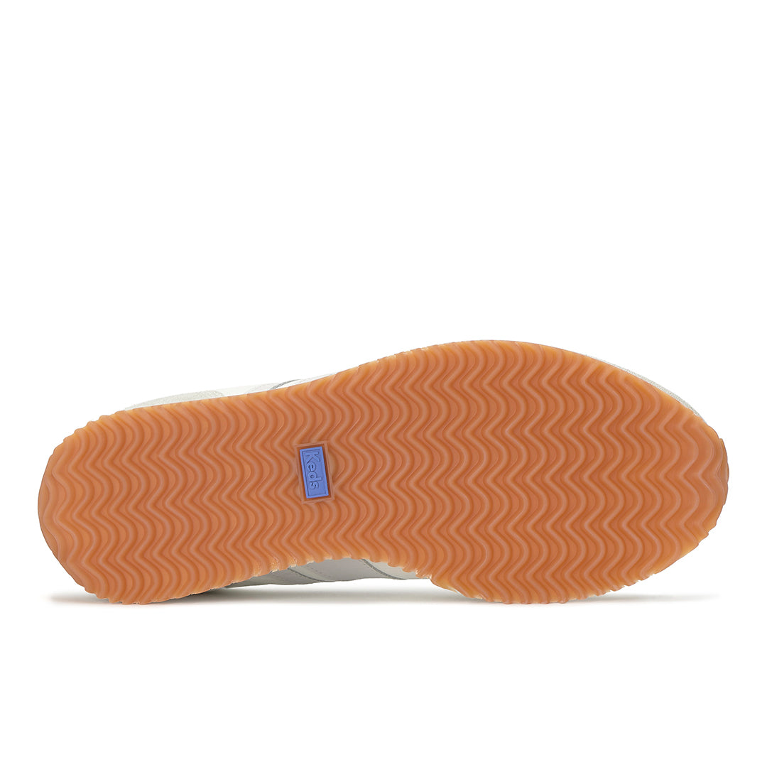 Women's Rena Nylon/Suede Snow White/Gold Sneaker (RENA5C111-WH69393)