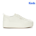Women's Skyler Slip On Leather Snow White Sneaker (SKYSLP6110-WH69412)