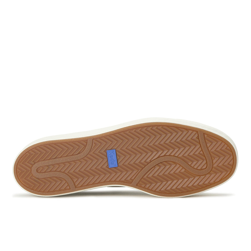 Women's Skyler Slip On Leather Oatmeal Sneaker (SKYSLP6280-WH69413)