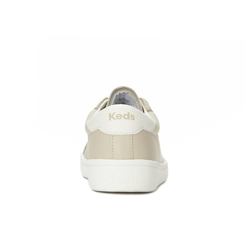 Women's Ace II Leather Oatmeal/Snow White Sneaker (ACEII7282-WH69424)